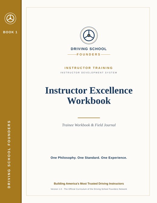 Instructor Excellence Workbook cover